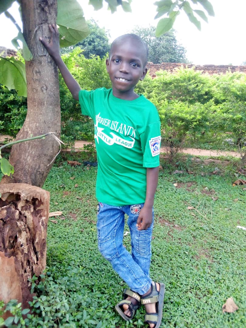 Innocent smiling today